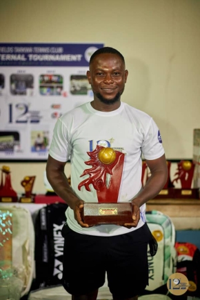 Abanyie fights back to win Gold Fields Tarkwa Internal Tennis crown