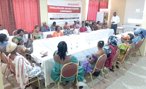 Women farmers in the conference at Abesim Women farmers in the conference at Abesim