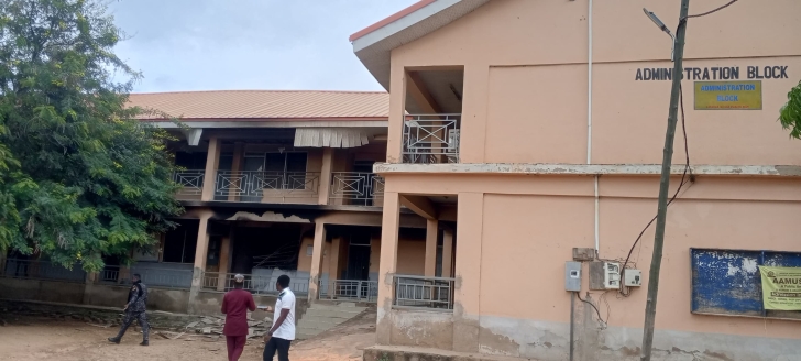 Bolga Technical Institute closed down after rampaging students torched school property
