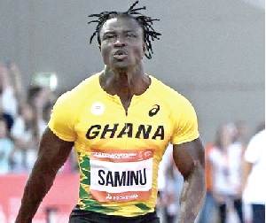 • Abdul-Rasheed Saminu — One of the world's leading 100m sprinters • Abdul-Rasheed Saminu — One of the world's leading 100m sprinters