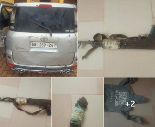 Police recover weapons and exhibits linked to Mpohor Gold shop robbery