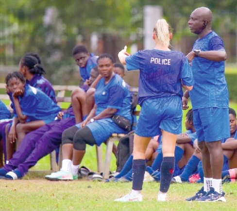 • Coach Yusif Basigi’s wealth of experience will be required to steer Police Ladies to glory
