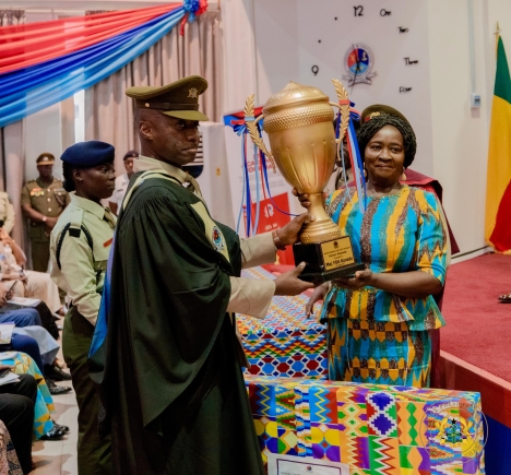 Vice-President Opoku-Agyemang urges GAF graduates to confront modern security threats Vice-President Opoku-Agyemang urges GAF graduates to confront modern security threats
