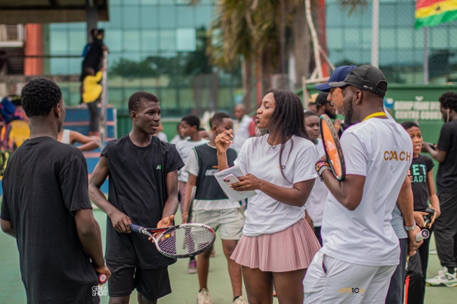 Africa Tennis Connect and Rotary Club of Accra South collaborate to accelerate social change through sports