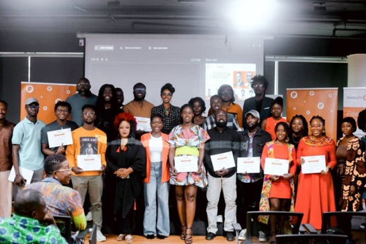 Participants for the first Orange Masterclass First edition of Fidelity Bank’s ‘Orange Inspire Masterclass’ for creatives held