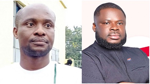 Bernard Bediako  — NDC Parliamentary Candidate, Solomon Kwame Asumadu — NPP Parliamentary Candidate