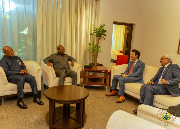 President Mahama in Singapore for 3-day state visit