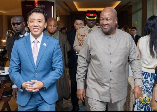 President Mahama courts investors in Singapore