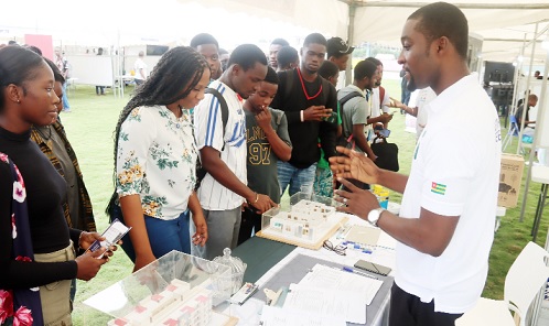 Flashback - Patrons at one of the stands during the Graphic-GREDA Housing Fair 2024
