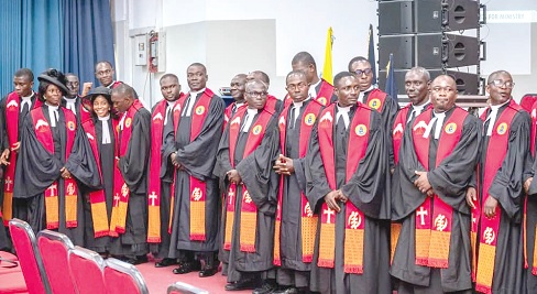 The newly ordained ministers of the Methodist Church, Ghana The newly ordained ministers of the Methodist Church, Ghana