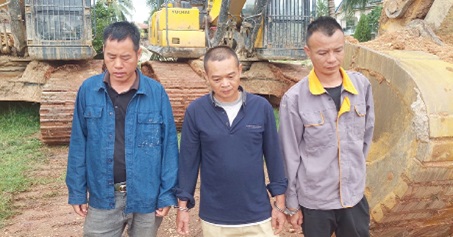 The three arrested Chinese The three arrested Chinese