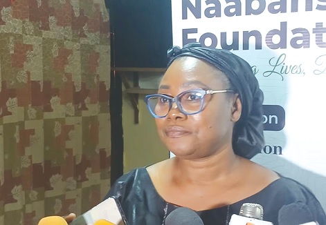 Nana Abena Asomakyere, Executive Director of Naabans Foundation