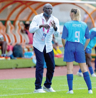 •All eyes are on Coach Yusif Basigi to cause a turnaround for Police Ladies in today’s crunch encounter