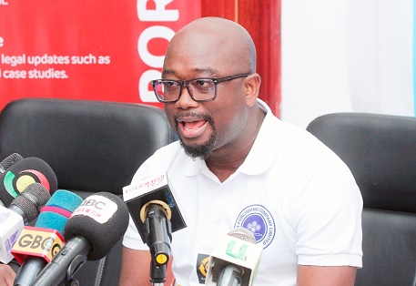 Nana Kwasi Boatey, MD, Ghana Publishing Company Limited, addressing journalists in Accra. Picture: ERNEST KODZI Nana Kwasi Boatey, MD, Ghana Publishing Company Limited, addressing journalists in Accra. Picture: ERNEST KODZI