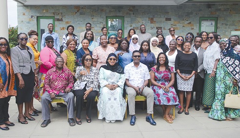 Particpants after the workshop