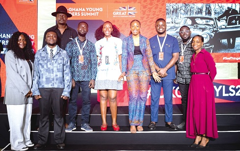 A section of youngsters at the UK-Ghana Youth Summit in Accra A section of youngsters at the UK-Ghana Youth Summit in Accra