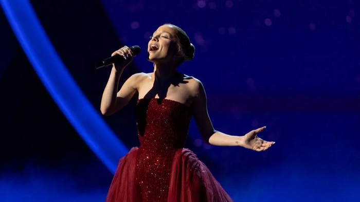 Grande performed at this year's Oscars ceremony, where she was nominated for best supporting actress for Wicked Grande performed at this year's Oscars ceremony, where she was nominated for best supporting actress for Wicked