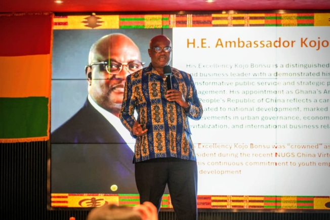 Ghana’s Ambassador to China inspires students, champions health cooperation