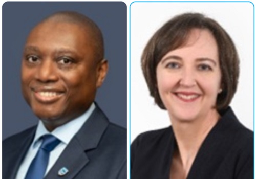 Sim Tshabalala, Chief Executive, Standard Bank Group --- Sharon Taylor, Chief People and Culture Officer, Standard Bank Group