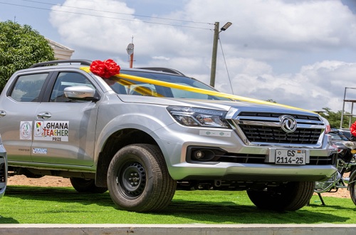 Katon 360 donates pickup to Ghana Teacher Prize Secretariat