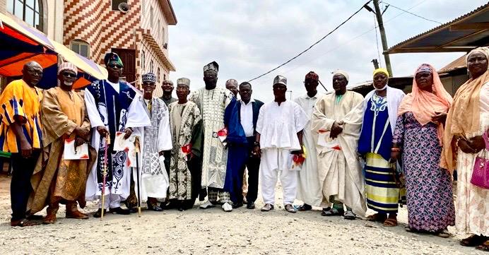 Members of the Greater Accra Gurma Council of Chiefs after their inauguration in Accra.