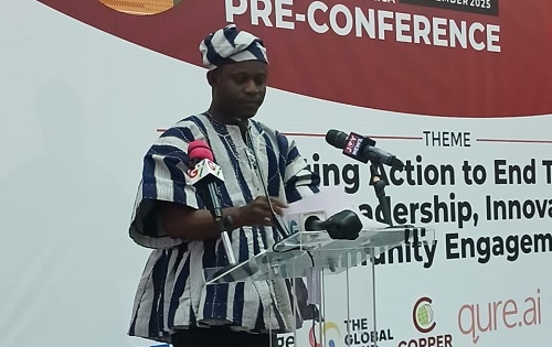 The Minister of Health, Kwabena Mintah Akandoh