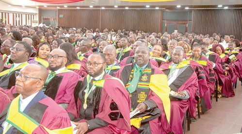 The KNUST congregation in Kumasi