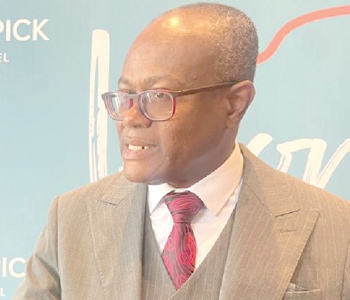 Issac Okpoti Adjei, General Manager of Mövenpick Ambassador Hotel