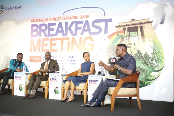 Graphic Business-Stanbic Bank Breakfast Meeting: Experts call for policies to shield economy from political shifts