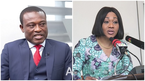 Kissi Agyebeng  — Special Prosecutor, Jean Mensa — Chairperson, Electoral Commission