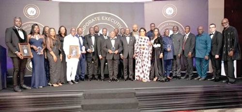 The award winners after the event