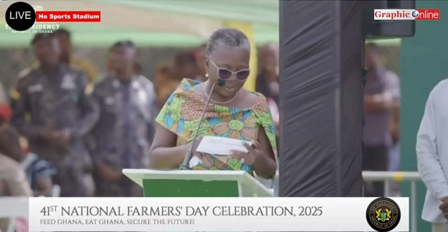 Emelia Arthur, Fisheries and Aquaculture Development Minister