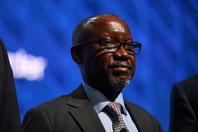 Nigeria's Minister of State for Petroleum Resources (Gas) Ekperikpe Ekpo stands on stage following a panel discussion as top energy executives and ministers meet in Houston for the annual Gastech conference in Houston, Texas, U.S., September 17, 2024. REUTERS/Callaghan O'Hare