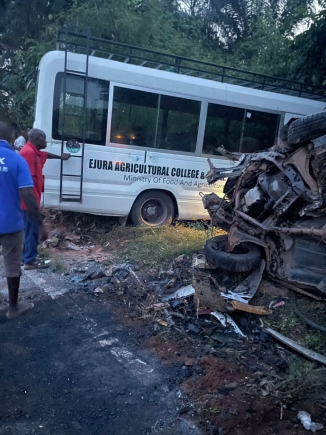 Mampong tragedy: Students among 30 injured as curve crash kills three