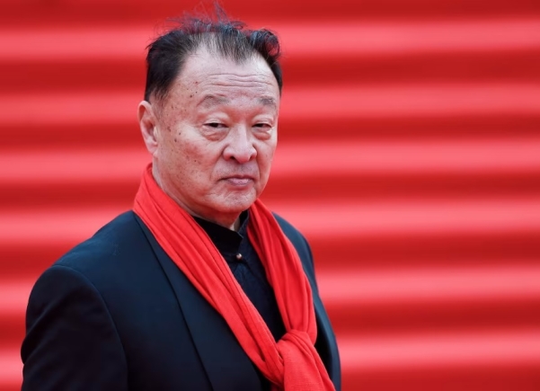 Actor Cary-Hiroyuki Tagawa at the closing ceremony of the 40th Moscow International Film Festival in Moscow, Russia, on April 26, 2018. 