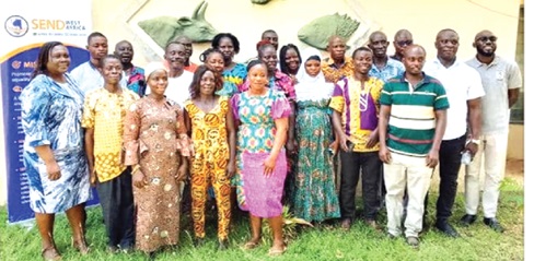  Facilitators and participants in the meeting