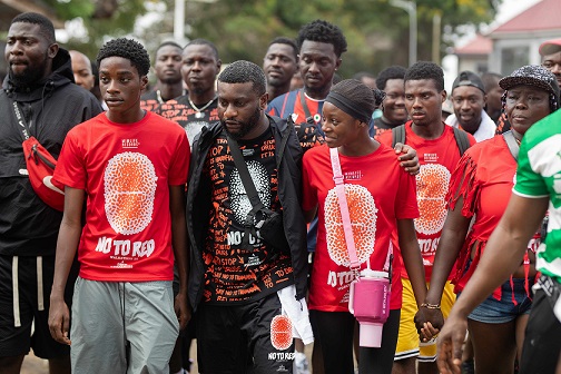 MiMLife Records leads anti-drug abuse campaign in Tema at its 2025 Walkathon 