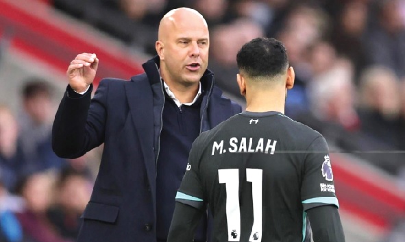 • Mohamed Salah has fallen out with his manager, Arne Slot