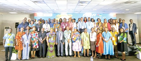 Stakeholders and participants in the Fair for All project close-out ceremony