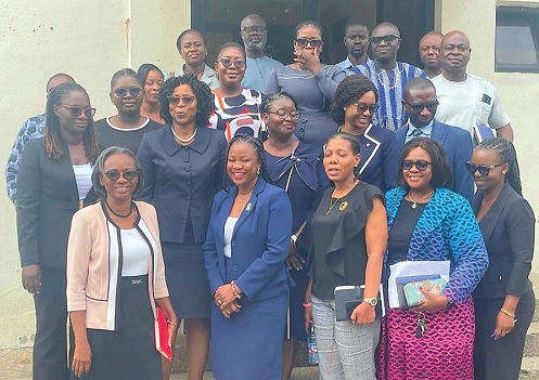 Some senior officials in the Office of the Attorney-General and the Ministry of Justice and participants in the workshop