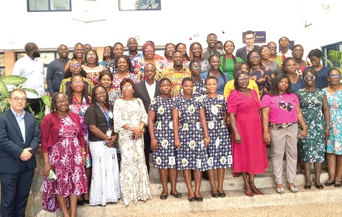 The participants and some researchers after the workshop
