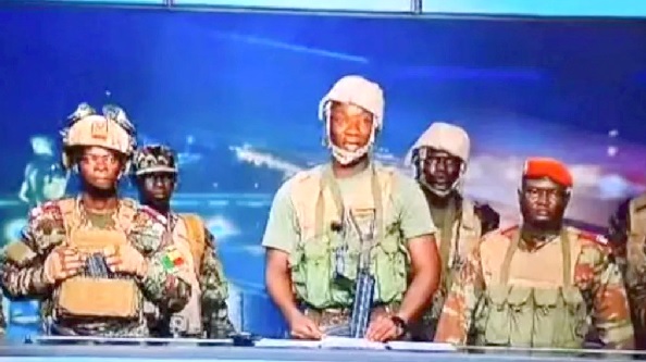 The soldiers who appeared on state TV early last Sunday morning 