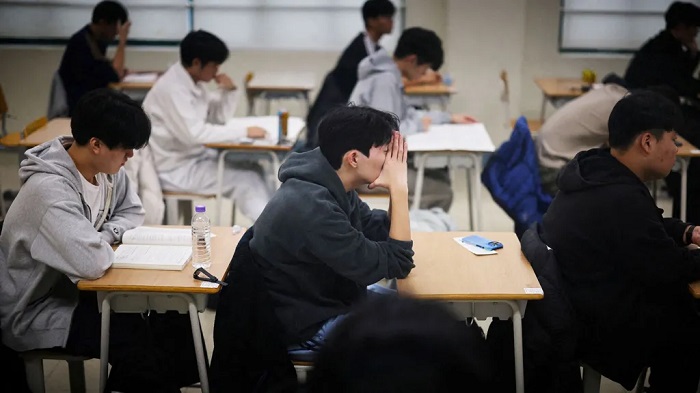 South Korea's Suneung is an infamous eight-hour marathon of back-to-back exams