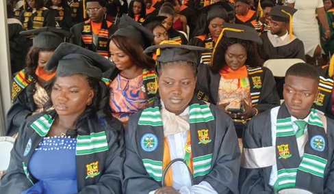 The new graduates in Koforidua