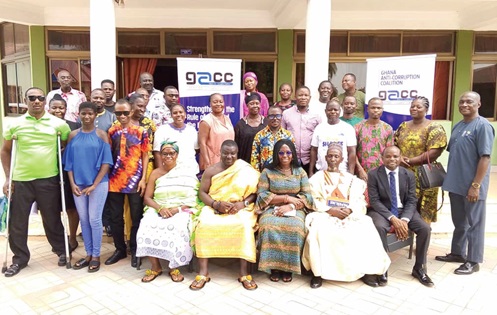 Participants in the Sunyani West Municipality event