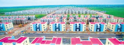 An estate project being undertaken