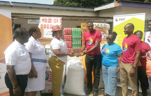 PKF Ghana supports Accra Psychiatric Hospital