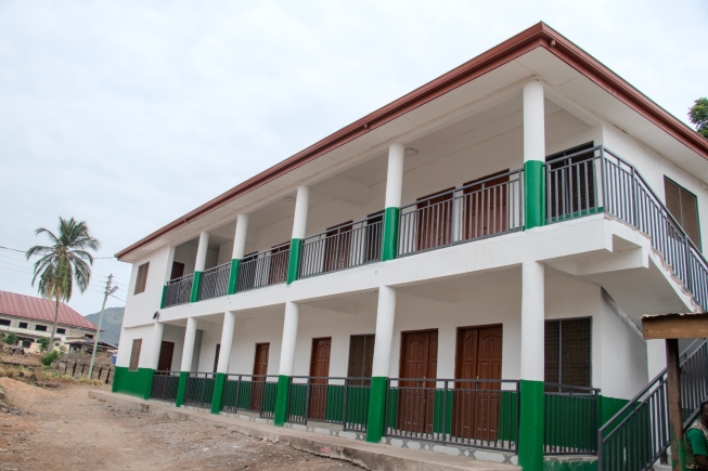 Ensign Global University hands over new maternity block to boost maternal care at Kpong