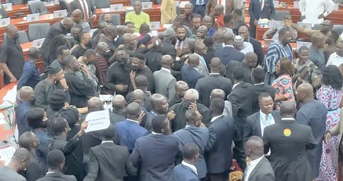 The recent chaos in Parliament over the vacant Kpandai seat