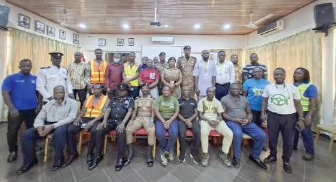Participants and facilitators after the St John Ambulance training